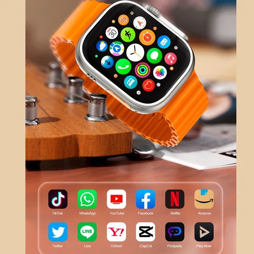 S9 Ultra 5G Android Smartwatch | 8GB RAM + 128GB ROM | Dual Camera | Video Call | Full Android Watch