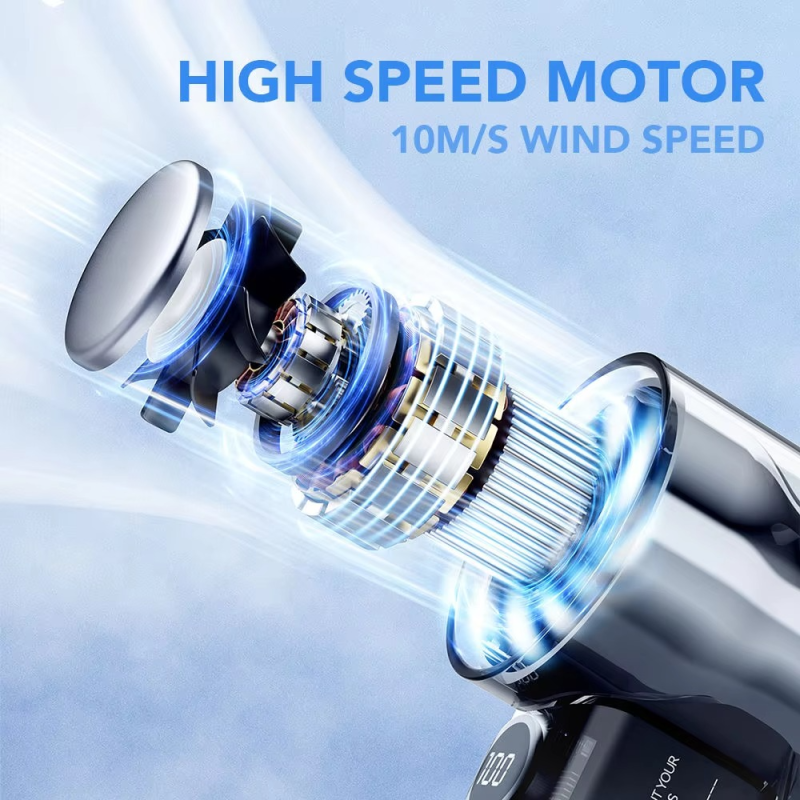 FAN.X05 High Speed Cooling Fan | 3000mAh Rechargeable | Digital Display | - Image 2