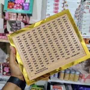 100,000 Taka Golden Money Saving Challenge Box